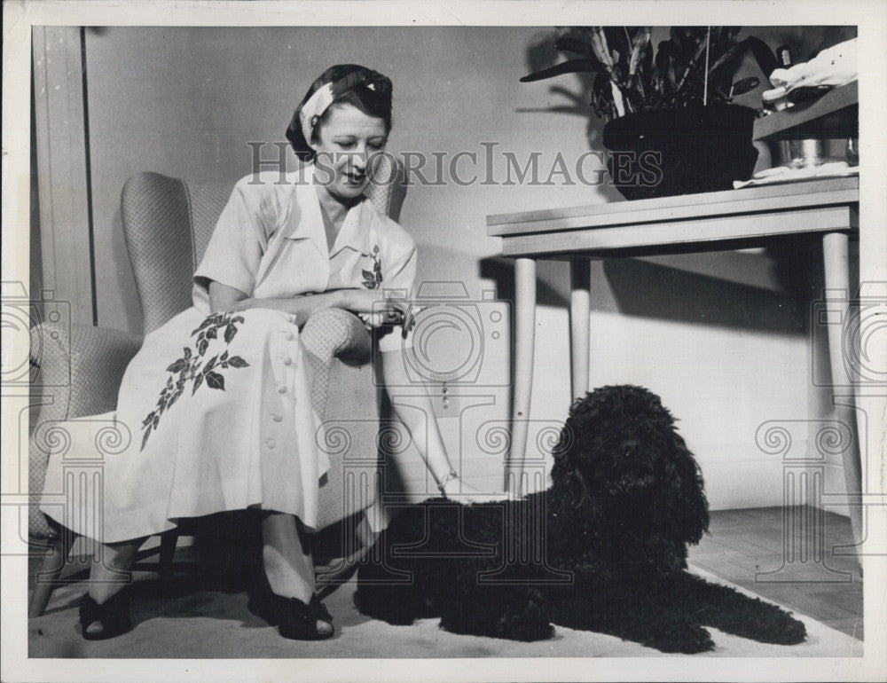 1947 Press Photo Actress Ilena Madga - Historic Images