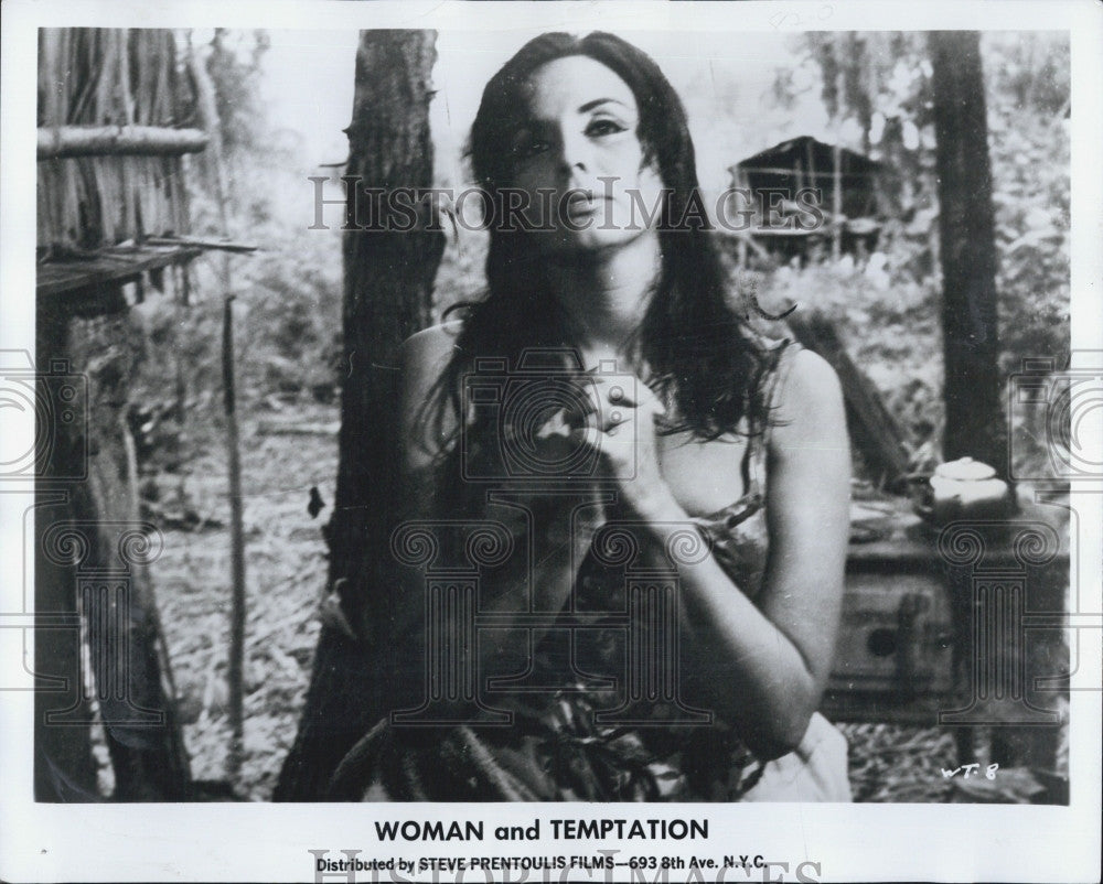 1967 Press Photo Actress Isabel Sarli In Woman And Temptation - Historic Images