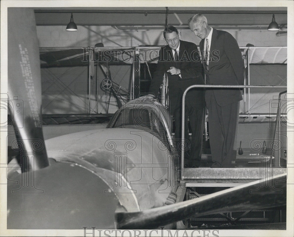 Press Photo Dr H Guyford Stevens &amp; Dr John S Burlew - Historic Images