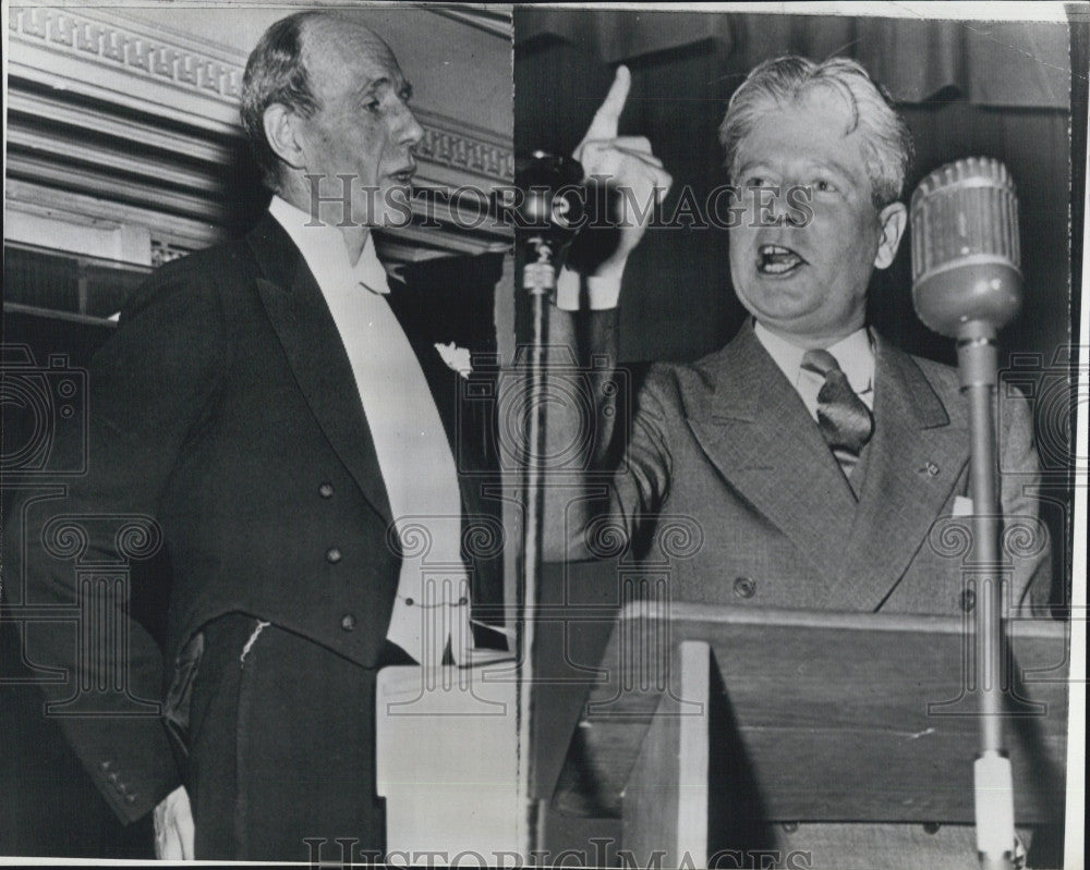 1941 Press Photo Lord Halifax, British Ambassador to the U.S. and R. La Follette - Historic Images