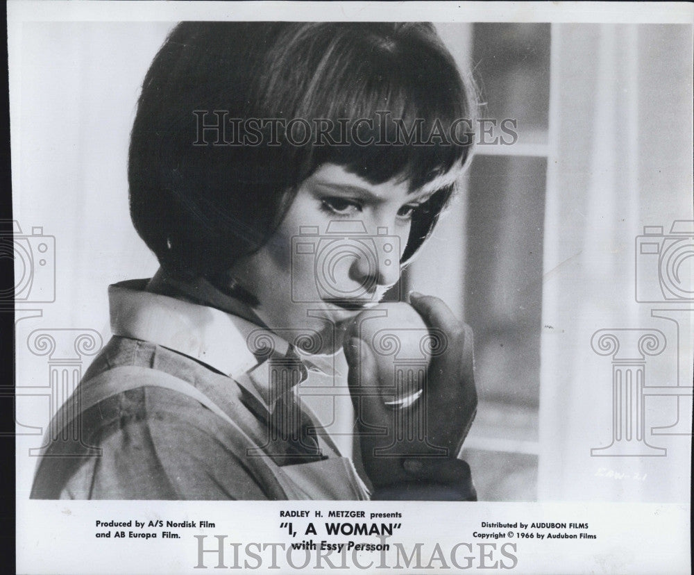 1967 Press Photo Actress Essy Persson in &quot;I, A Woman&quot; - Historic Images