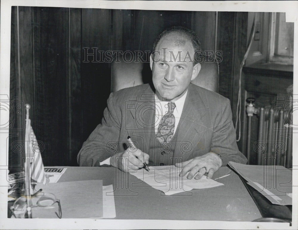 1946 Press Photo State Rep Charles Miller Now Asst District Attorney - Historic Images