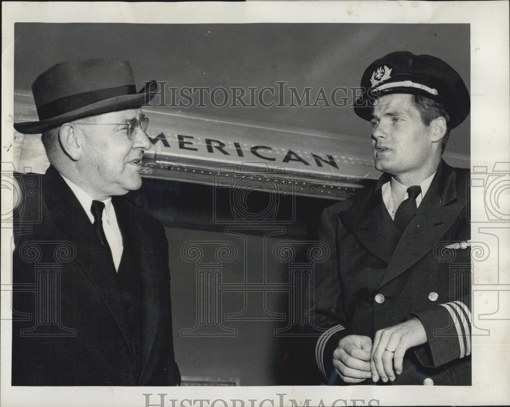 1946 Press Photo Rev Herbert Hitcher American Unitarian Association - Historic Images