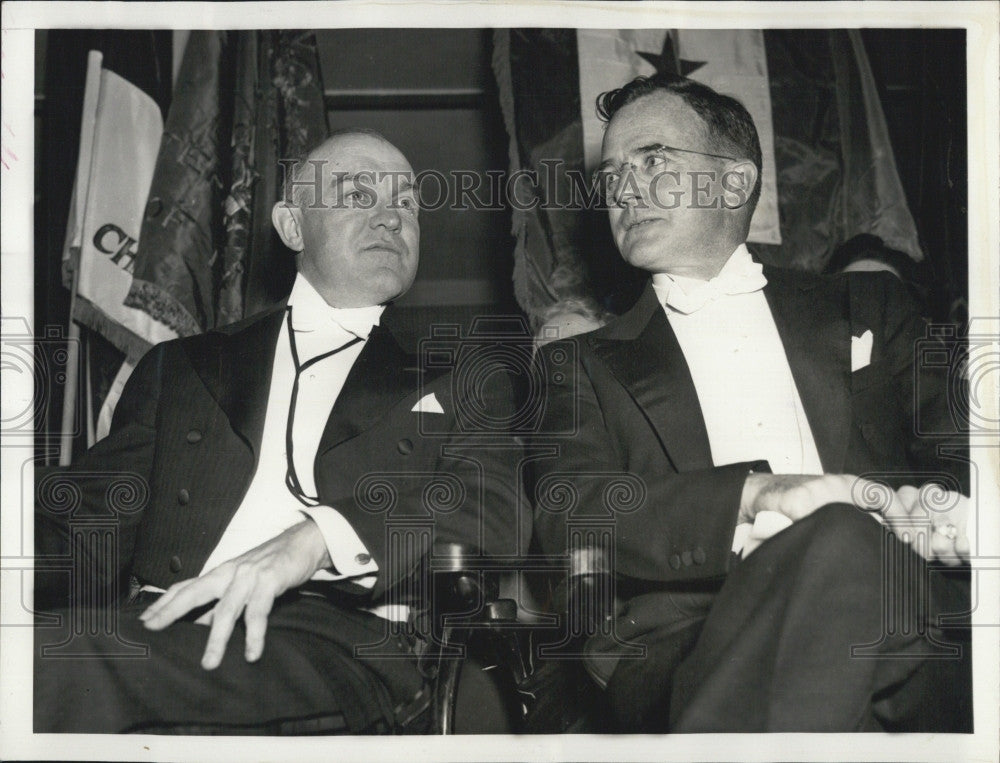 1939 Press Photo Secretary of War Harry Woodring American Legion Commander - Historic Images