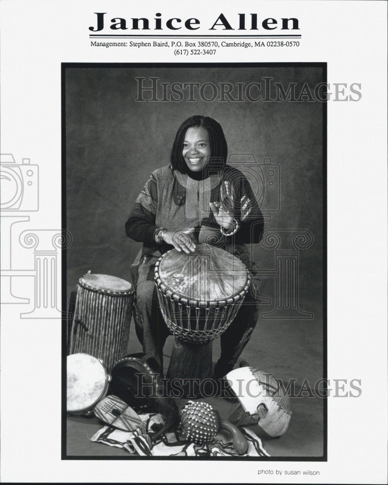 1998 Press Photo Musician Janice Allen - Historic Images