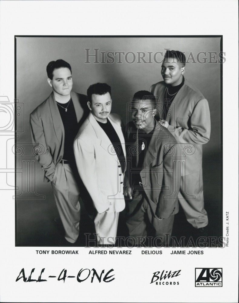 Press Photo All-4-One - Historic Images