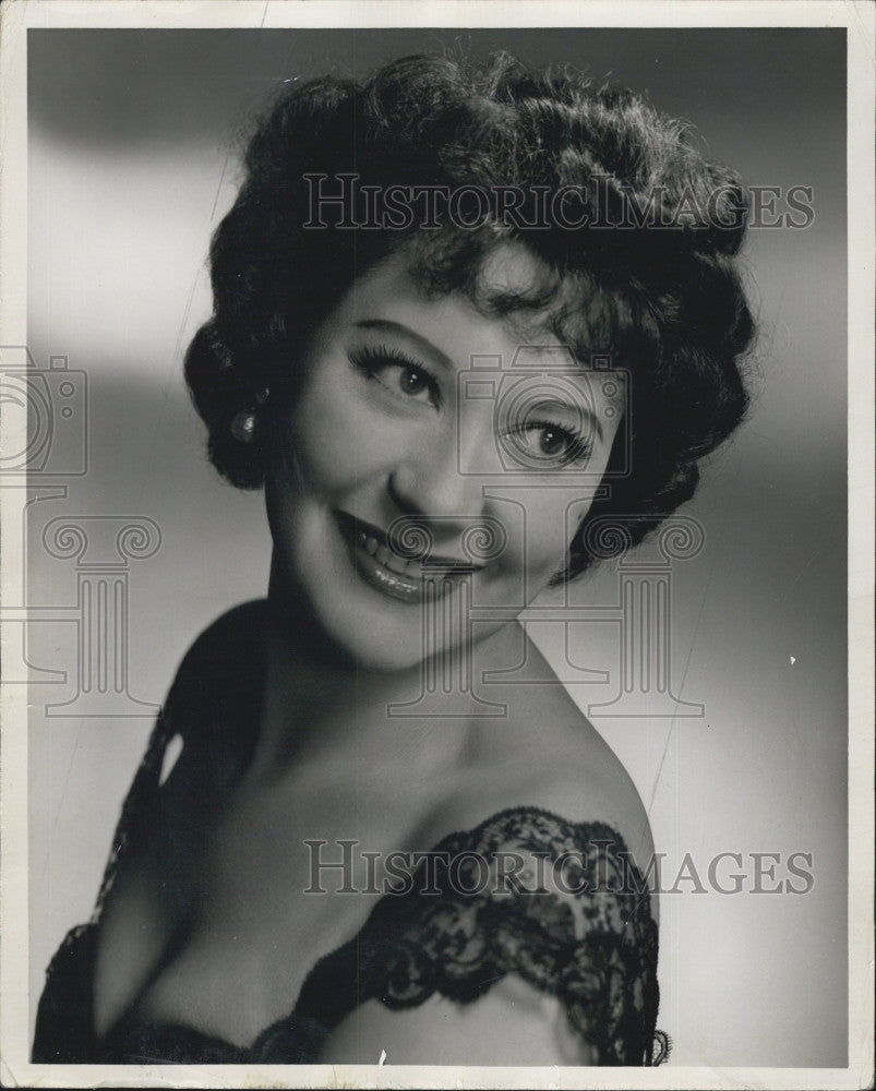 1956 Press Photo Actress Ruth Altman in &quot;The Boy Friend&quot; - Historic Images