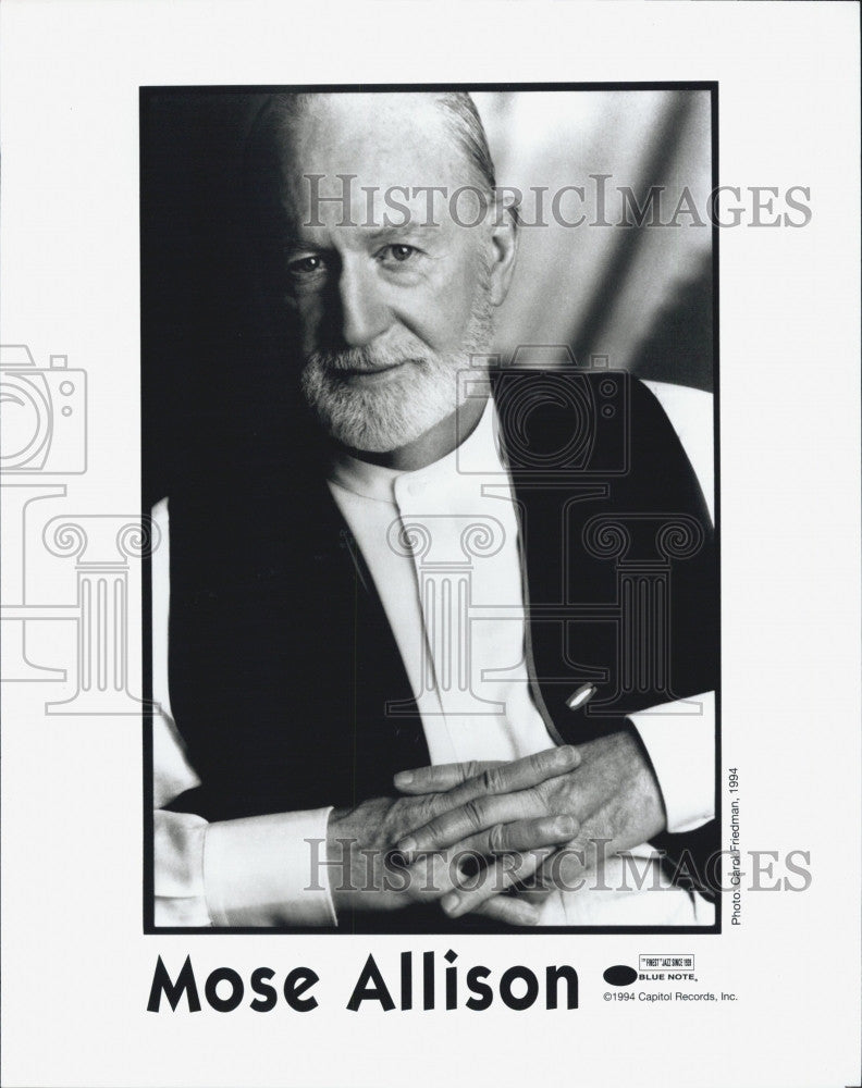 1994 Press Photo Singer Mose Allison - Historic Images