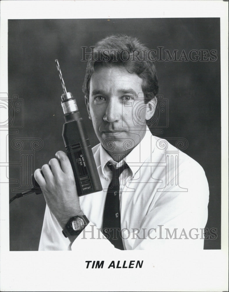 1993 Press Photo &quot;Actor Tim Allen on &quot;Home Improvement&quot; - Historic Images