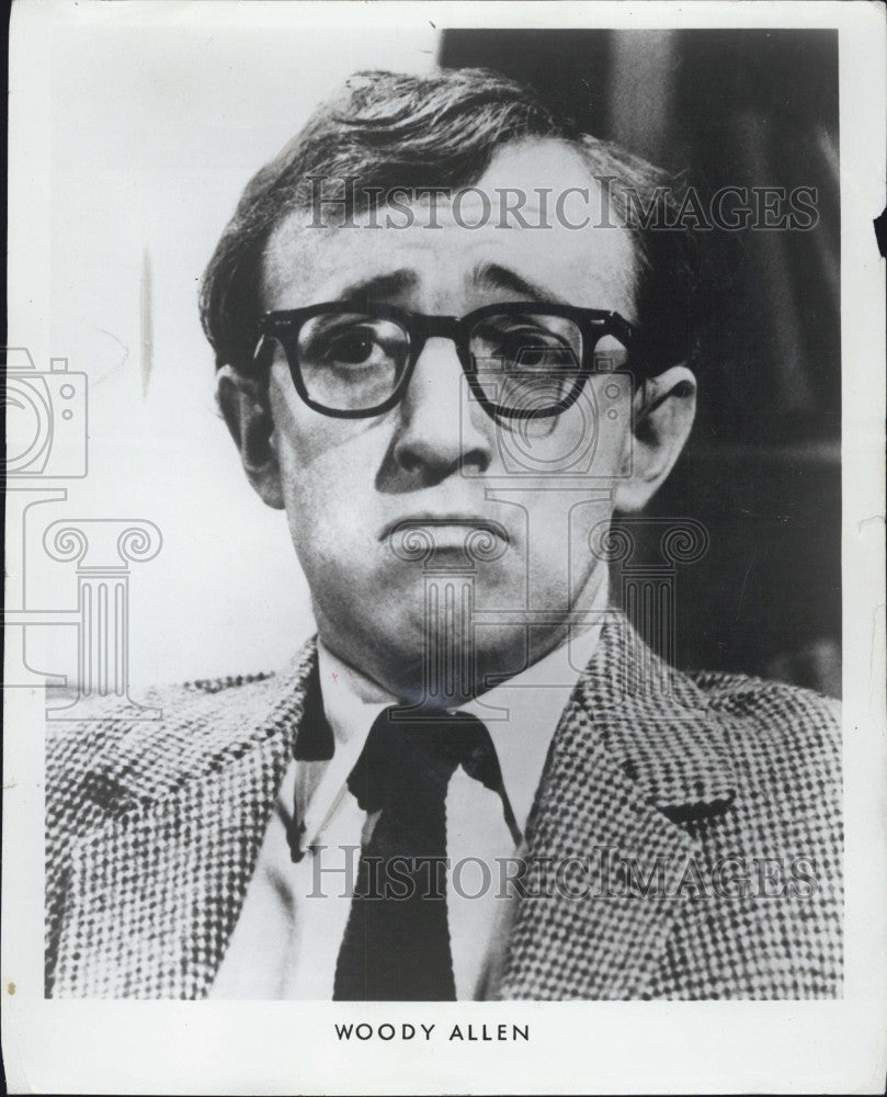 Press Photo Woody Allen, Actor and Comedian - Historic Images