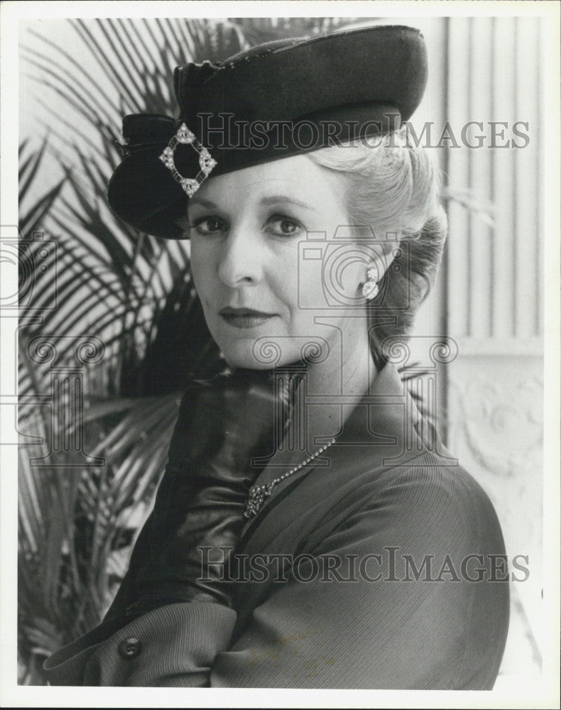 1986 Press Photo Actress Jane Alexander in  a film - Historic Images