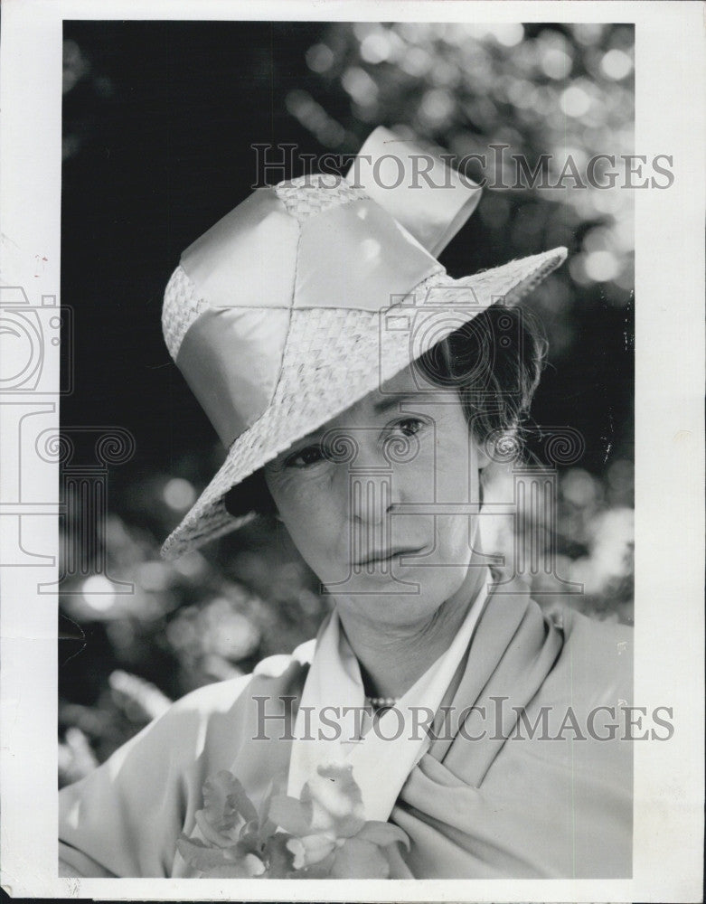 1976 Press Photo  Jane Alexander in &quot;Eleanor &amp; Franklin The White House Years&quot; - Historic Images