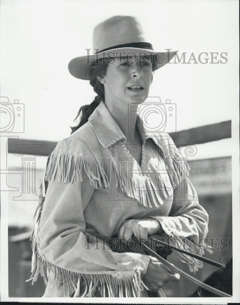 1985 Press Photo Jane Alexander in &quot;Calamity Jane&quot; - Historic Images