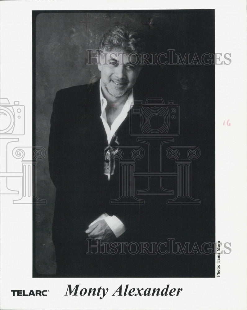 Press Photo Monty Alexander. - Historic Images