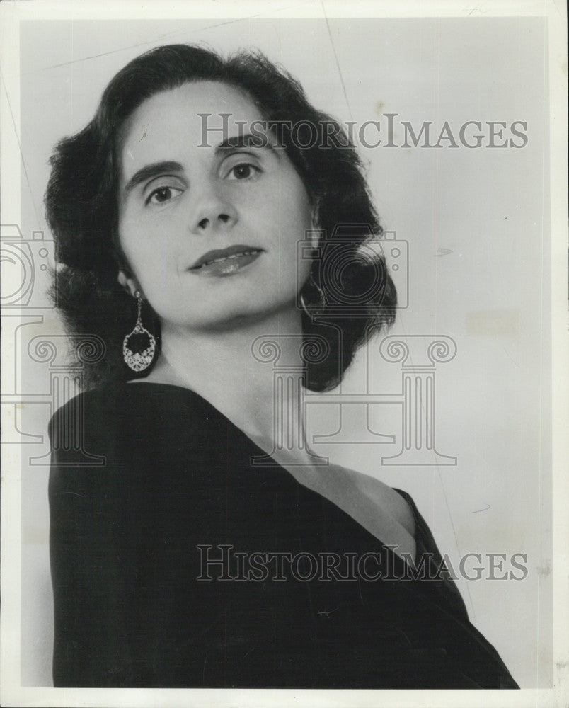 1960 Press Photo Opera Singer Eunice Alberts - Historic Images