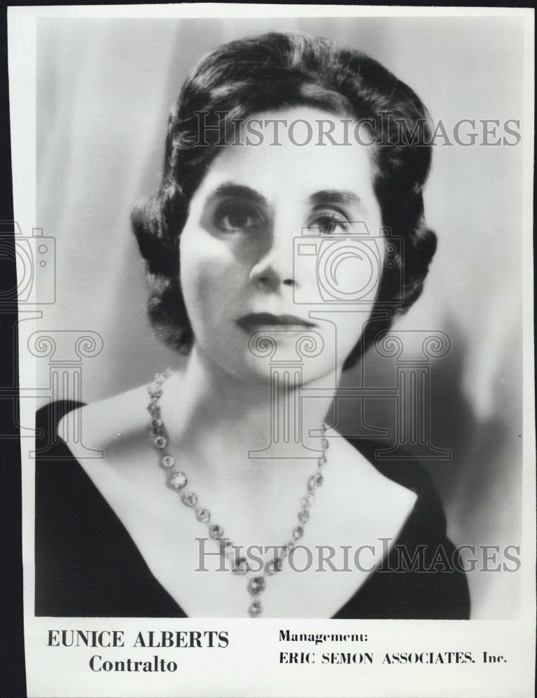 Press Photo Eunice Alberts in &quot;Otello&quot; - Historic Images