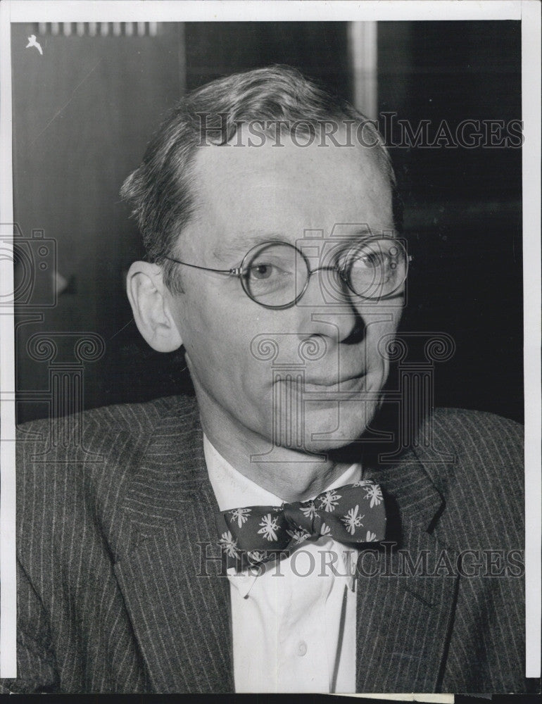 1956 Press Photo Federal Judge Bailey Aldrich - Historic Images