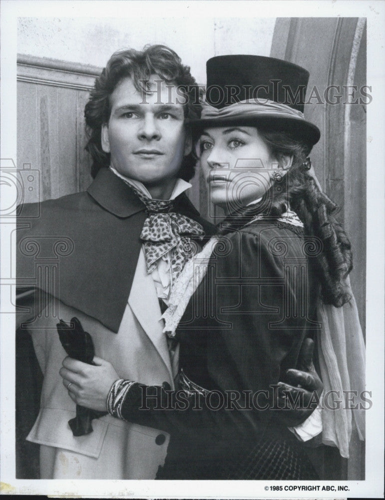 1985 Press Photo PAtrick Swayze - Historic Images