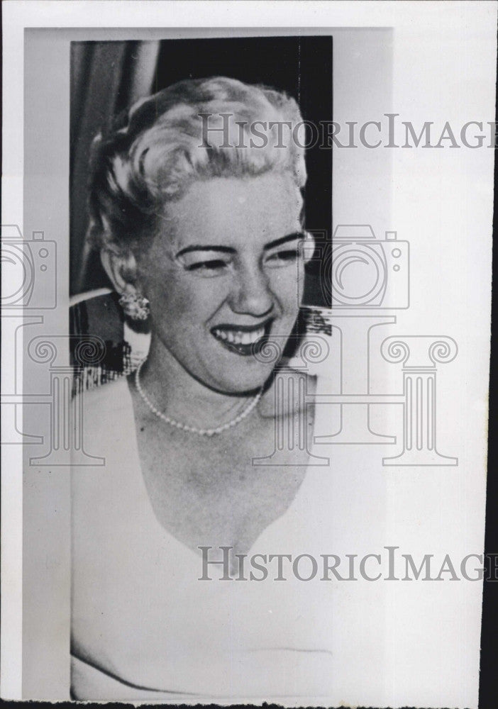 1960 Press Photo Mrs Jane Liberace,ex wife of musician George - Historic Images