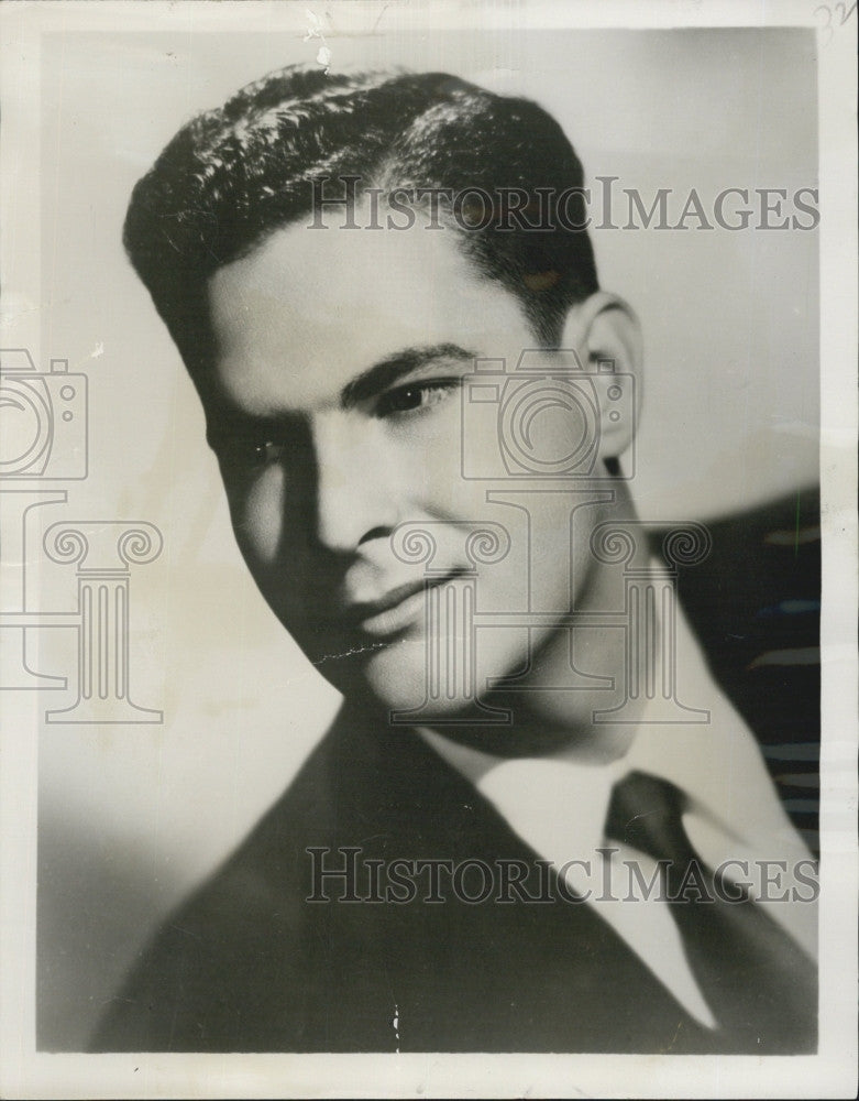 1957 Press Photo Al Liberace to sing in Boston - Historic Images