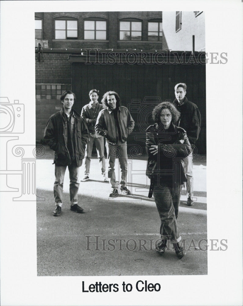 Press Photo Musical group, Letters To Cleo - Historic Images