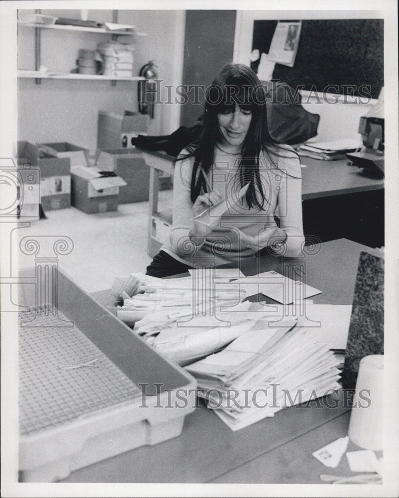 1974 Press Photo Author Maggie Lettvin - Historic Images