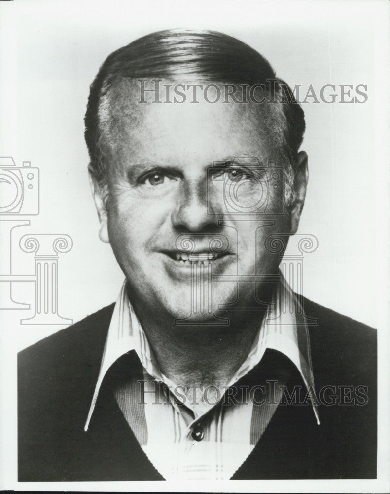 Press Photo Actor, Dick Van Patten on &quot;Eight is Enough&quot; - Historic Images