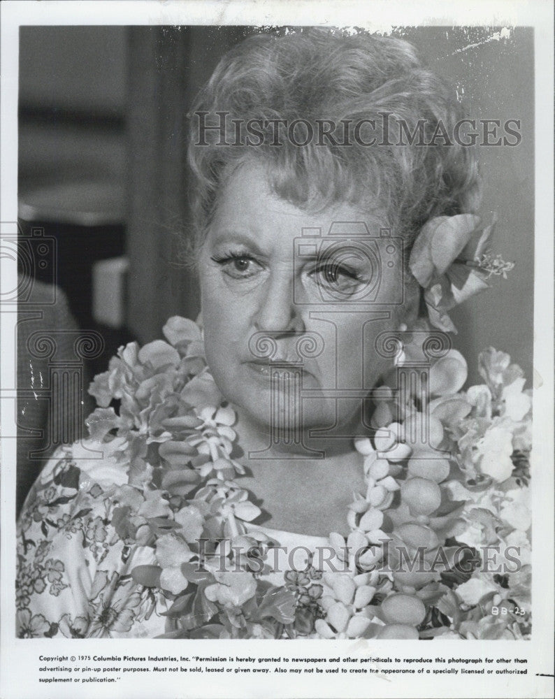 1976 Press Photo  Actress, Lee Patrick in &quot;The Black Bird&quot; - Historic Images