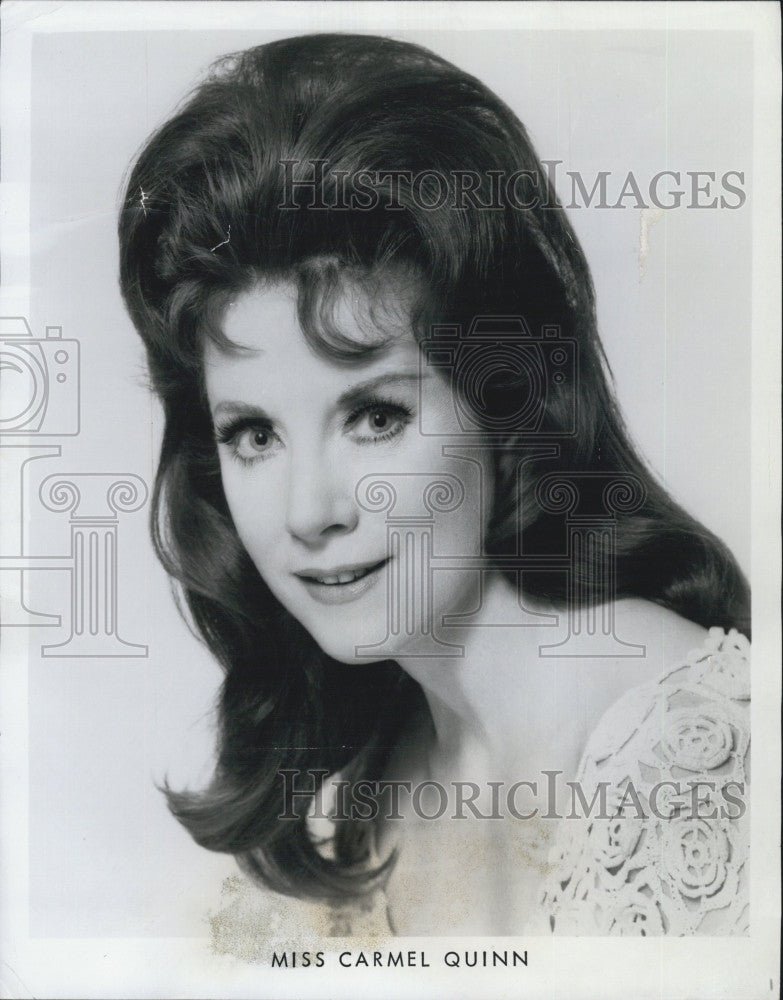 1971 Press Photo  Recording star, Carmel Quinn - Historic Images