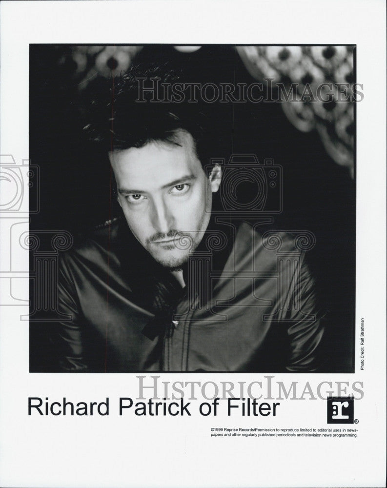 1999 Press Photo Musician, Richard Patrick of Filter - Historic Images