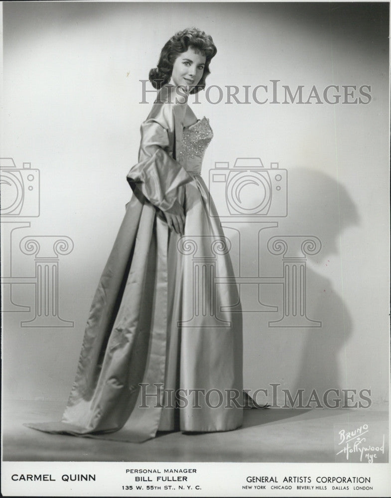 1961 Press Photo  Recording star Carmel Quinn - Historic Images