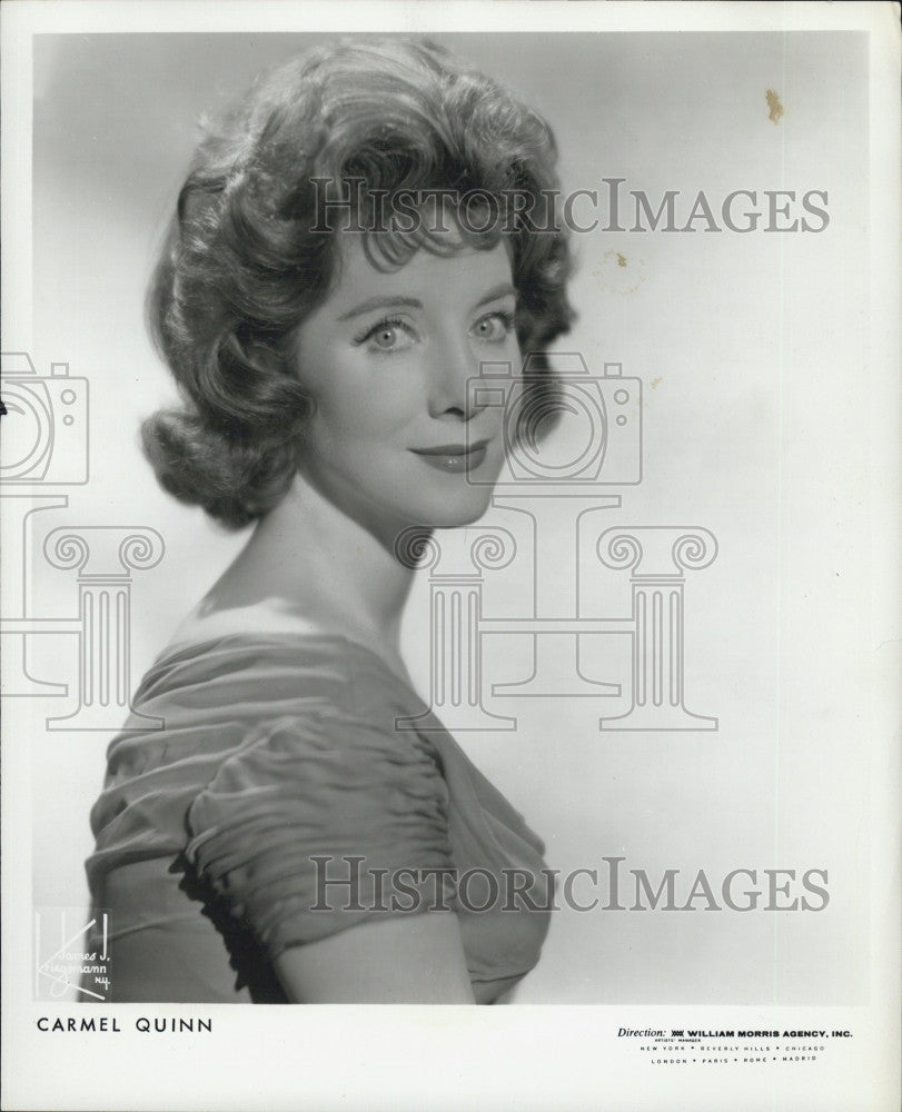 1969 Press Photo  Recording star Carmel Quinn - Historic Images