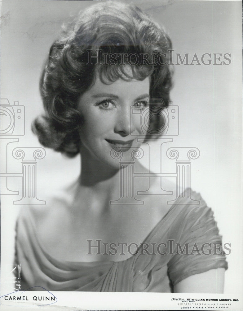 1964 Press Photo Recording artist, Carmel Quinn - Historic Images