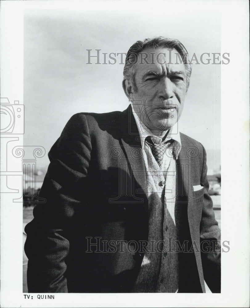 1971 Press Photo Actor Anthony Quinn - Historic Images