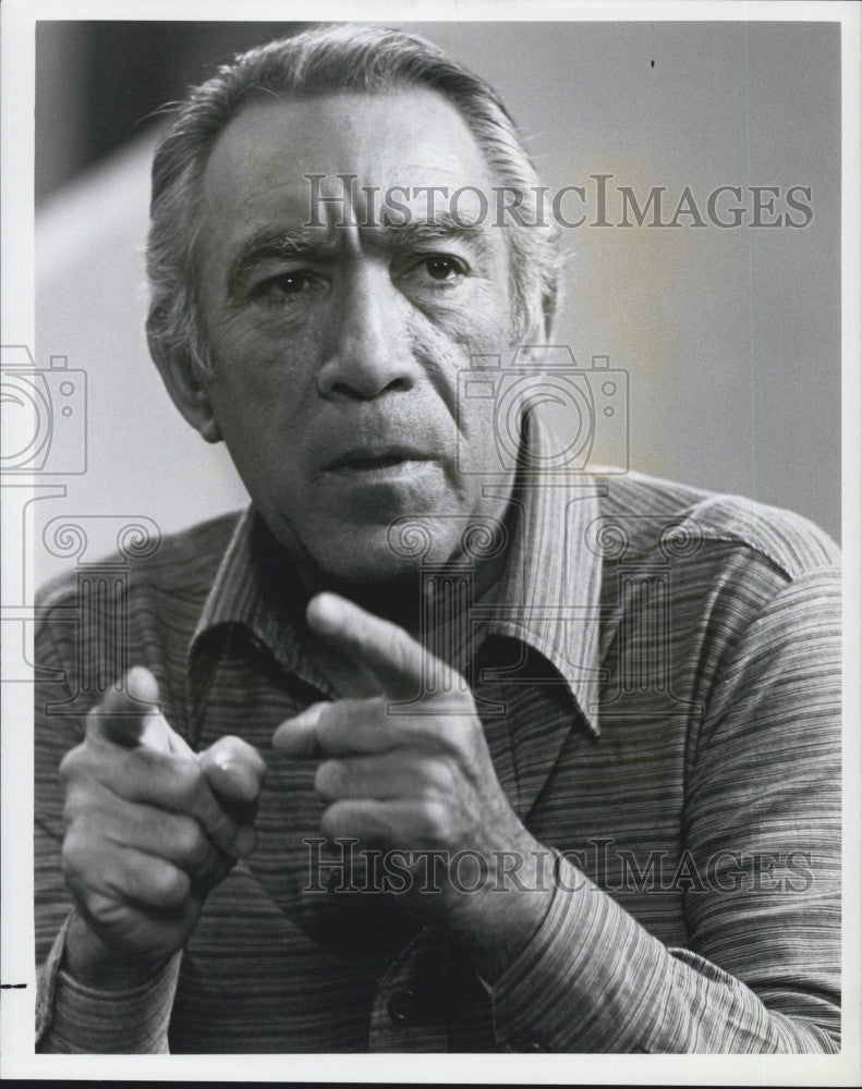 Press Photo Actor Anthony Quinn - Historic Images
