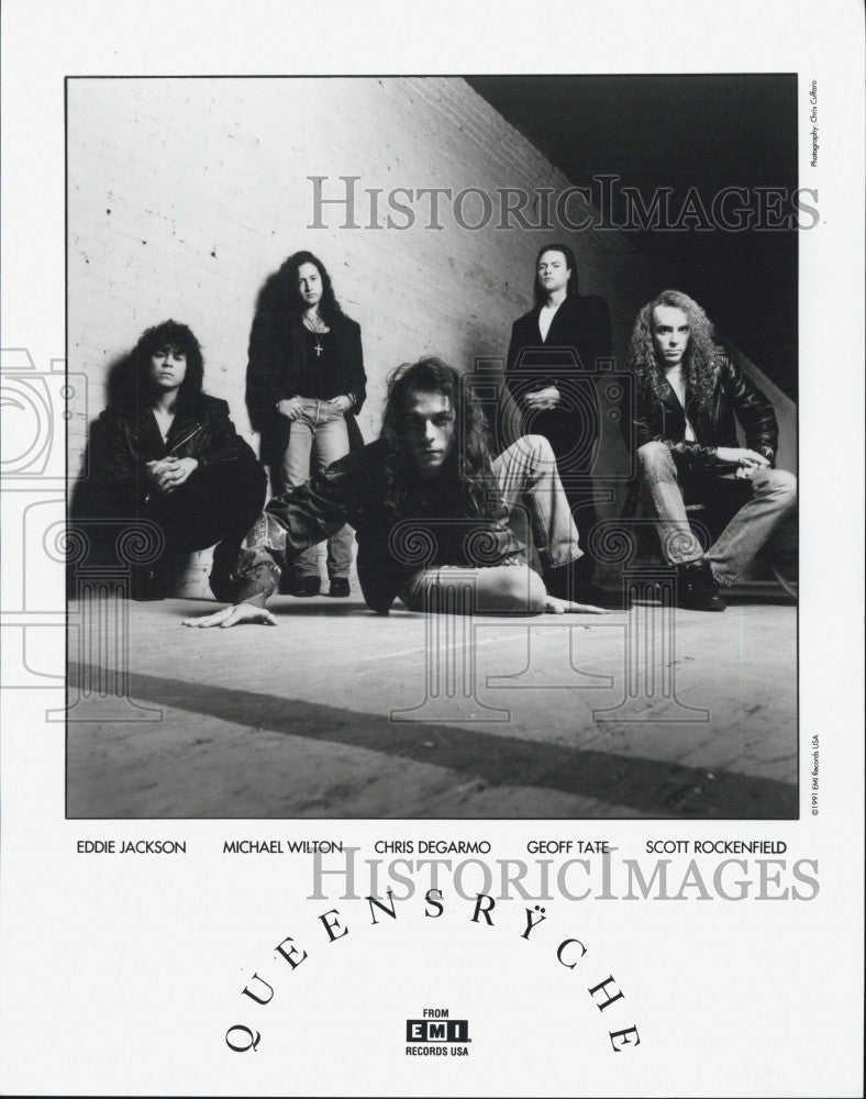 1991 Press Photo Queensryche - Historic Images