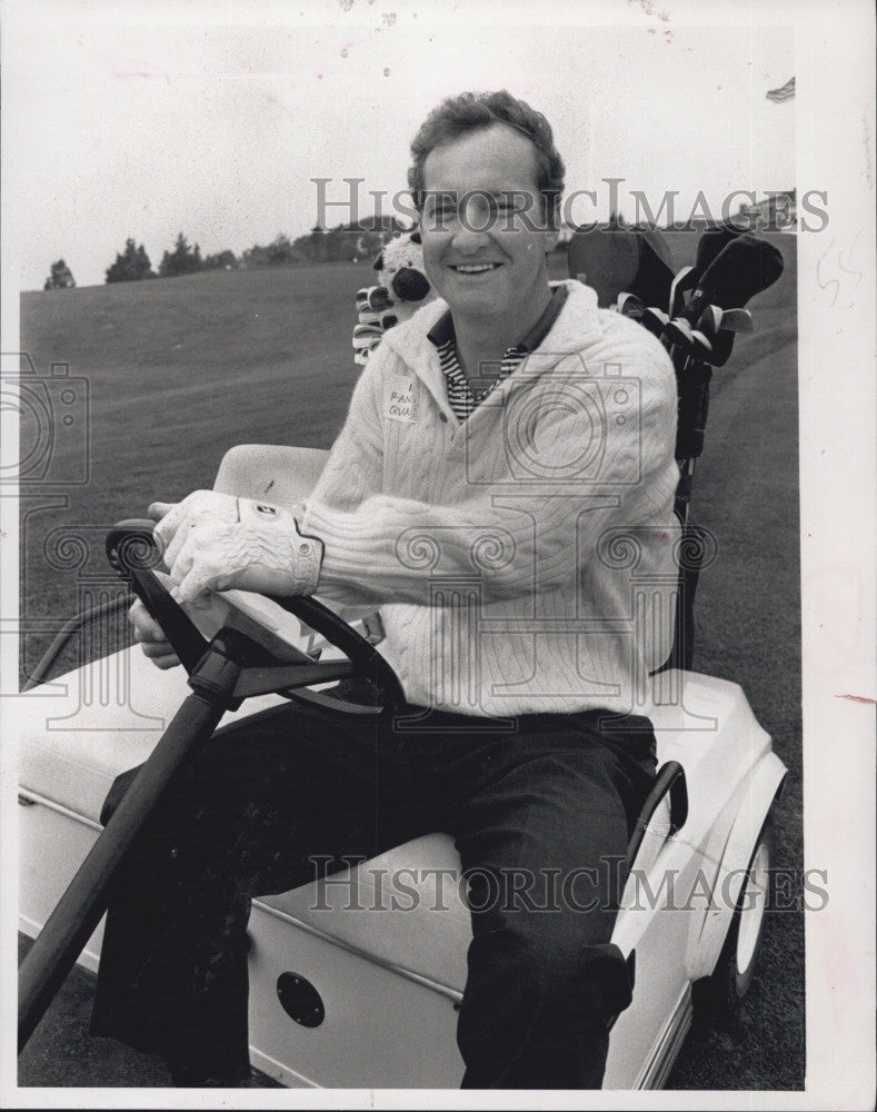 1992 Press Photo Actor Randy Quaid at a golf tournament - Historic Images