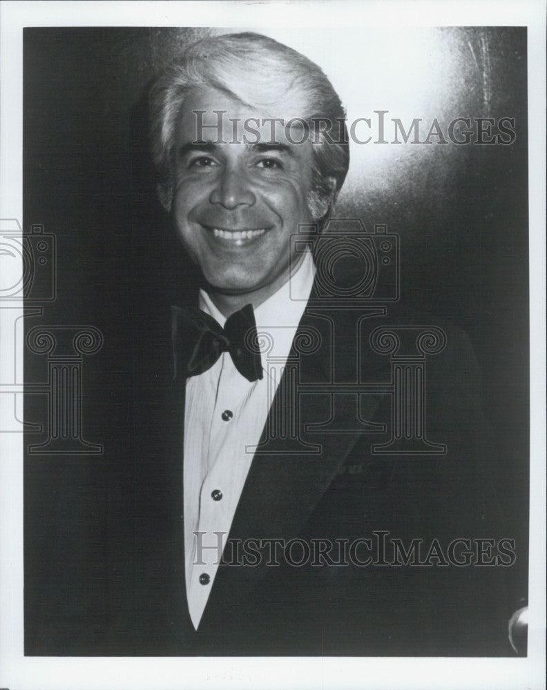 Press Photo Nicne Looking Man In Tux 70&#39;s or early 80&#39;s. - Historic Images