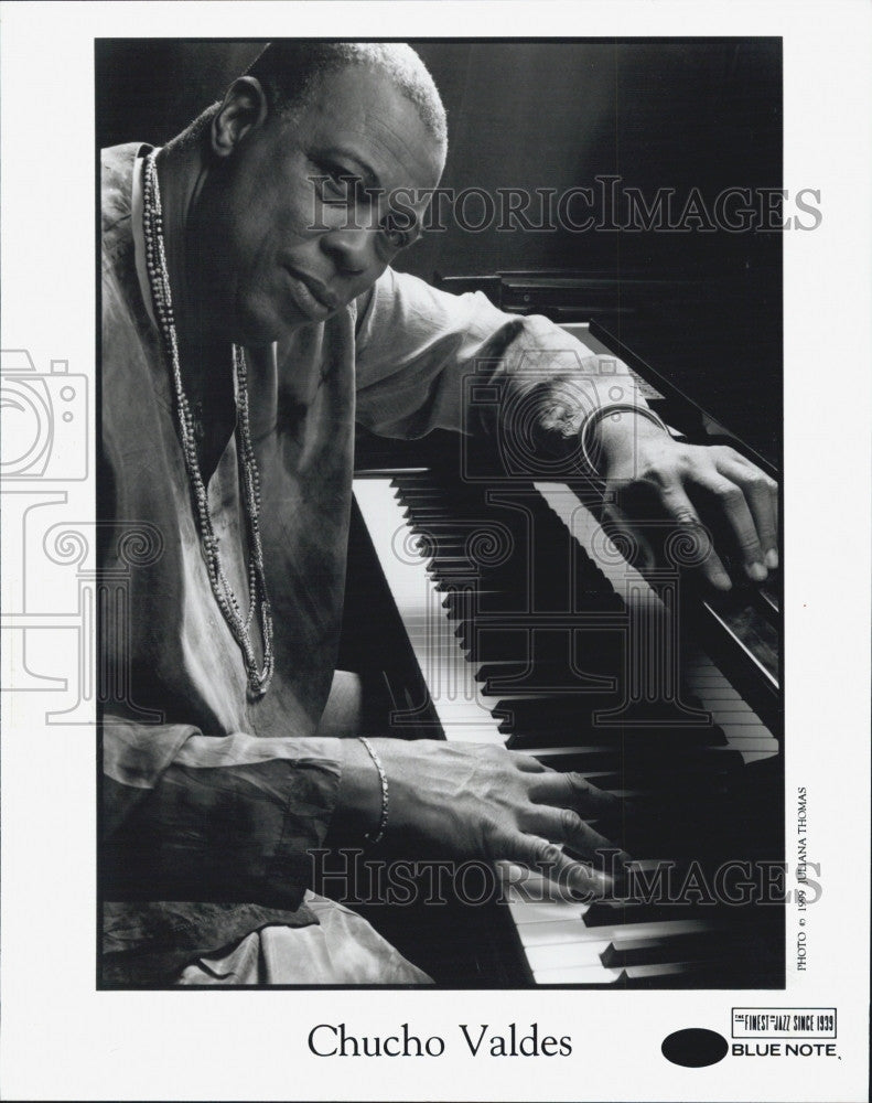 1999 Press Photo Piano Player Chucho Valdes - Historic Images