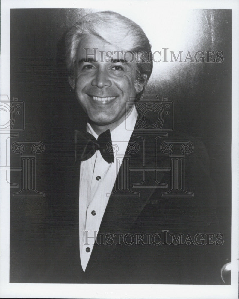 1998 Press Photo Recording artist, Jerry Vale - Historic Images