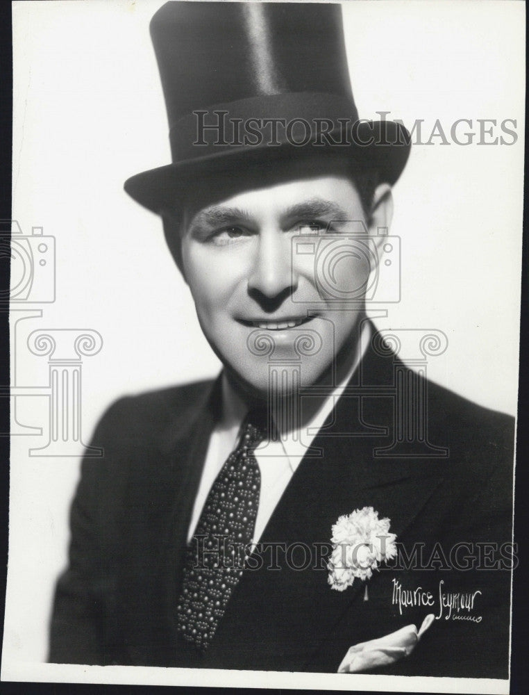 1935 Press Photo Gus Van Became Stage/Radio Star After Schenck&#39;s Death - Historic Images