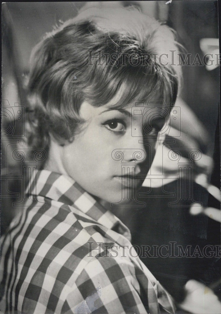 1962 Press Photo Actress, Jeanne Valerie  &quot;Les Liasions Dangereuse&quot; - Historic Images