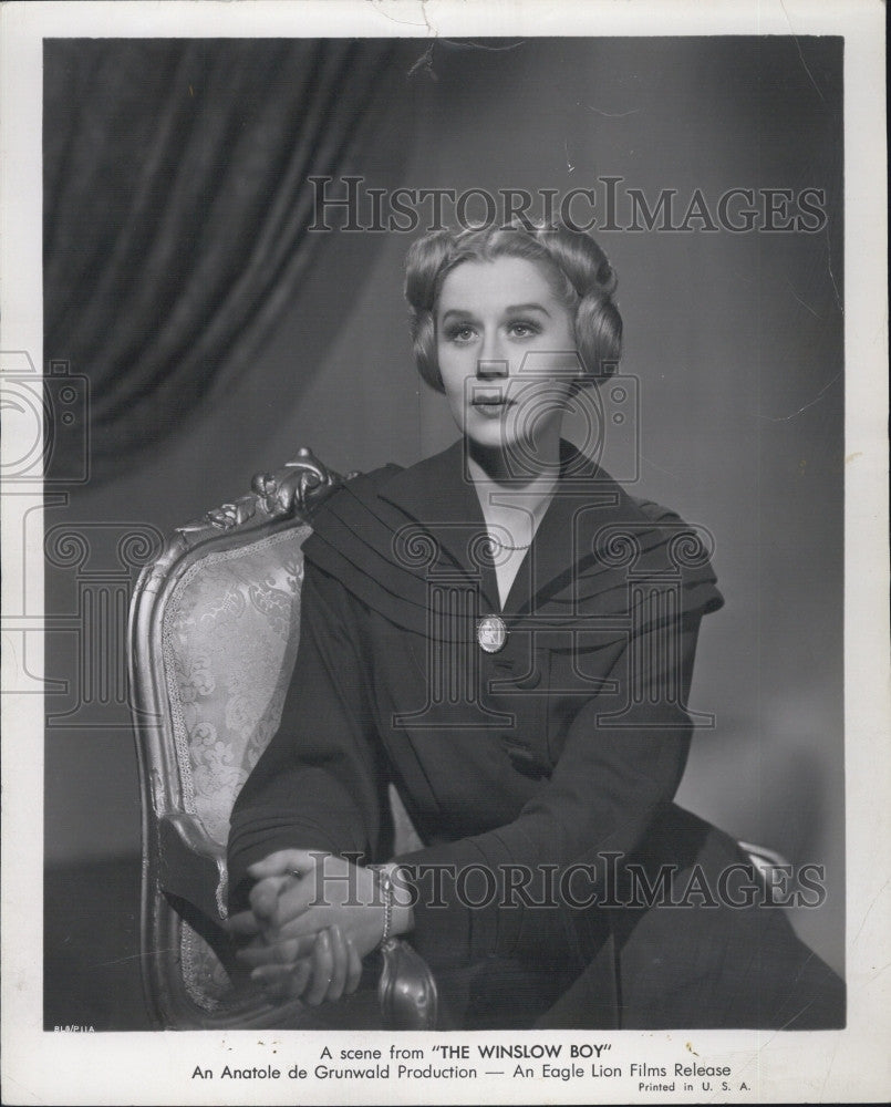 1950 Press Photo  in "Much Ado About Nothing" in "The Winslow Boy" - Historic Images