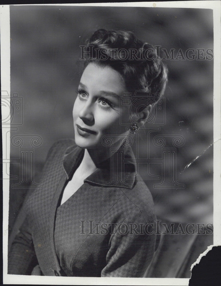 1954 Press Photo The Holly And The Ivy Star Margaret Leighton - Historic Images