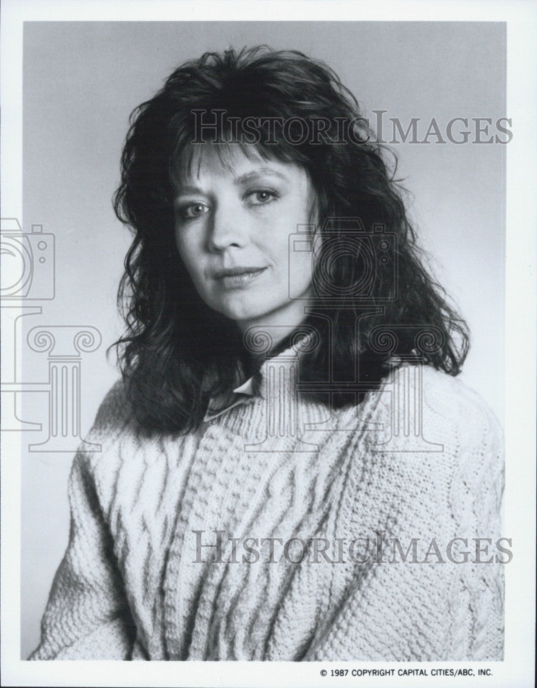 1987 Press Photo Kathleen Layman Stars As Brandis LaSalle In Mariah State Series - Historic Images