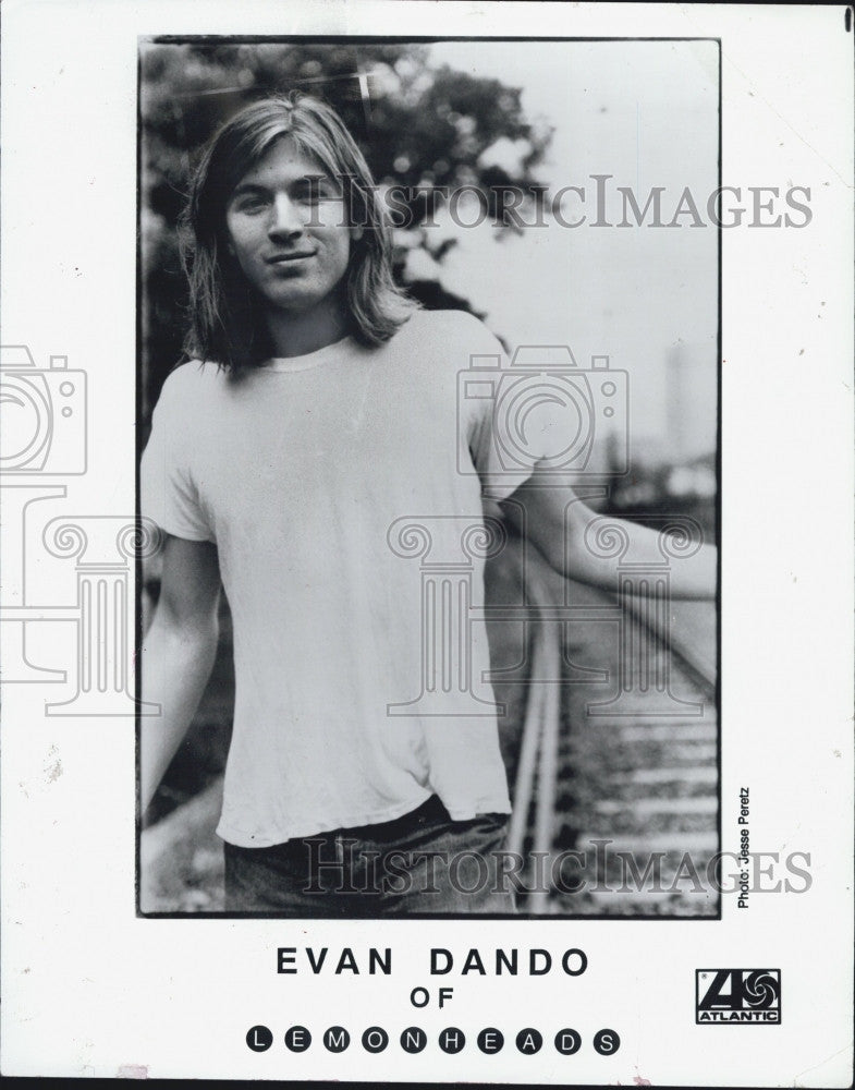 1993 Press Photo Musician Evan Dando of the band Lemonheads - Historic Images