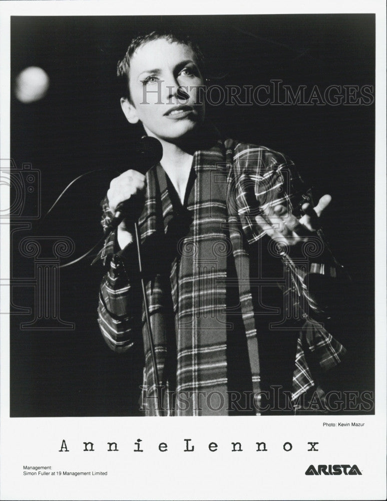 Press Photo Political Activist-Singer-Songwriter Annie Lennox COPY - Historic Images