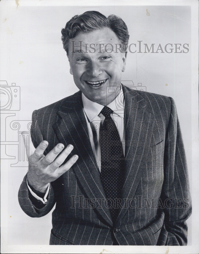 1953 Press Photo Actor Singer Eddie Albert for Nothing But the Best NBC - Historic Images