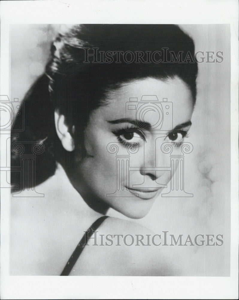 Press Photo Italian Actress and Opera Singer Anna Maria Alberghetti Kismet - Historic Images