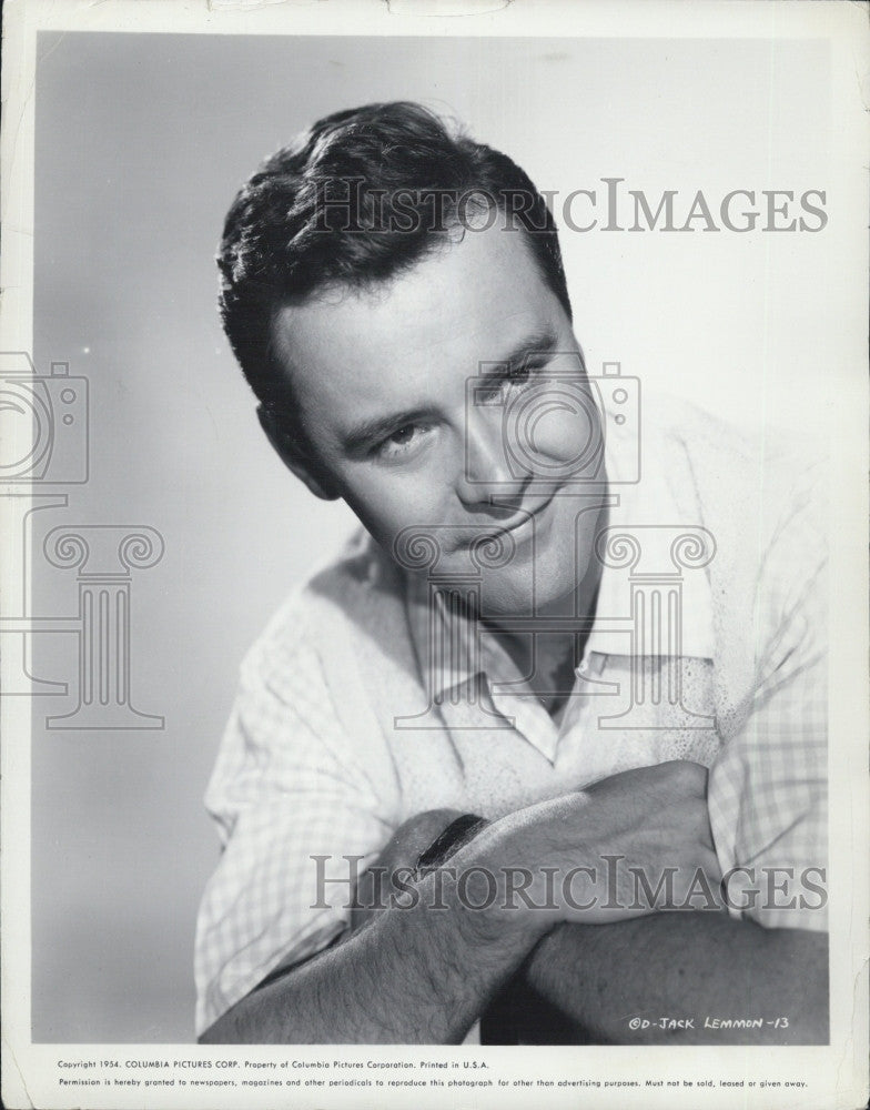 1954 Press Photo Boston&#39;s Own Jack Lemmon &quot;It Should Happen To You&quot; - Historic Images